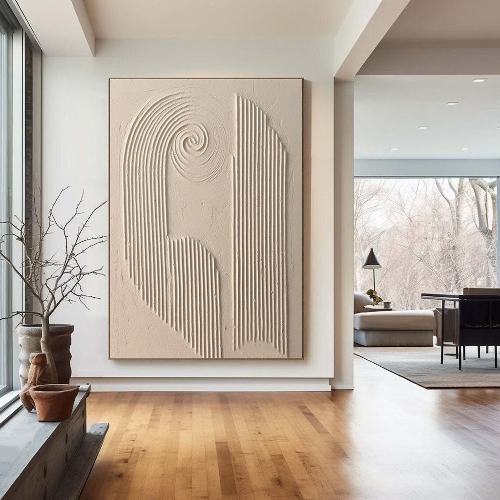 Spiral Harmony Textured Art