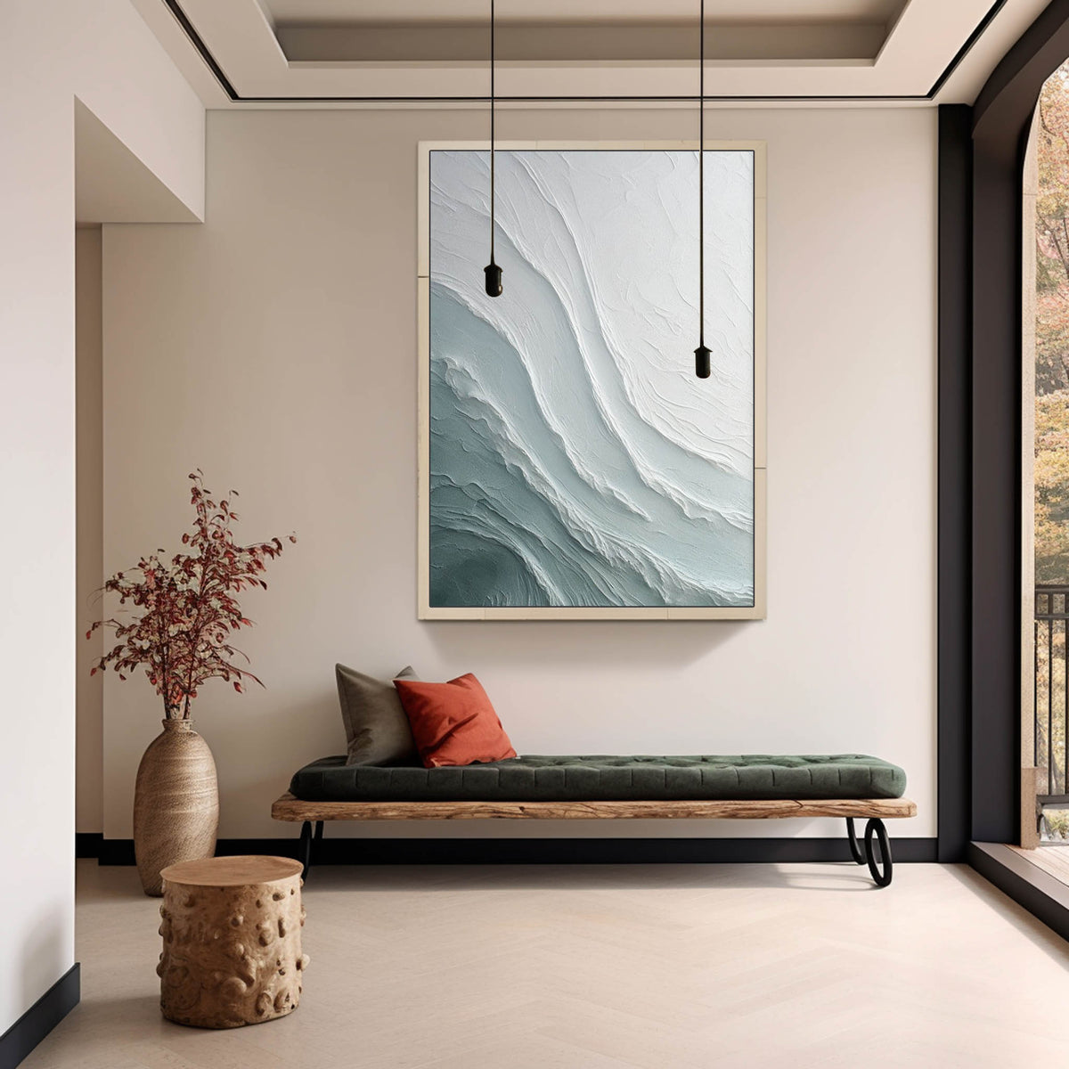 Plaster Art Texture Painting Wall 1