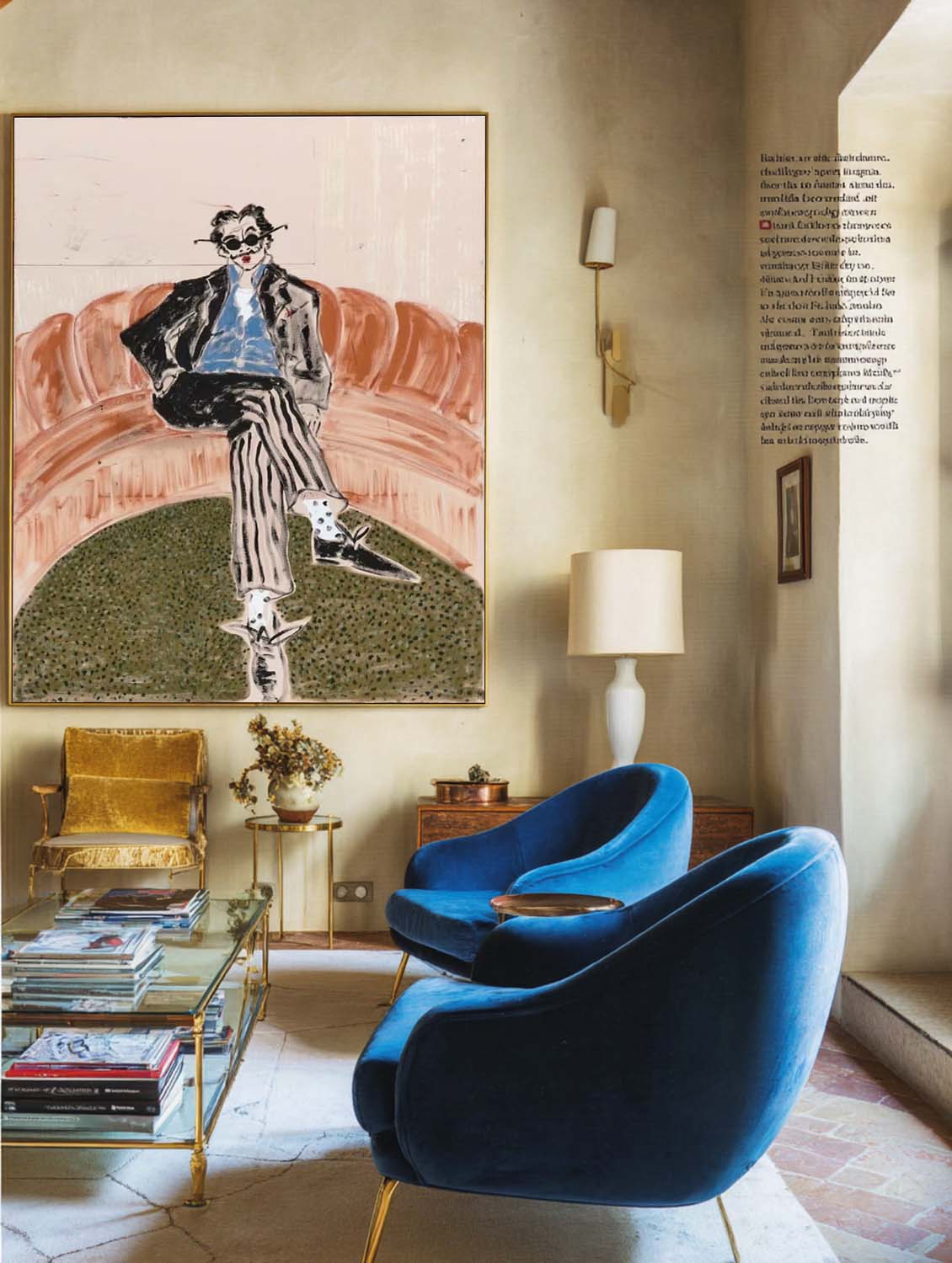 Vintage Portrait Painting #ABAV630