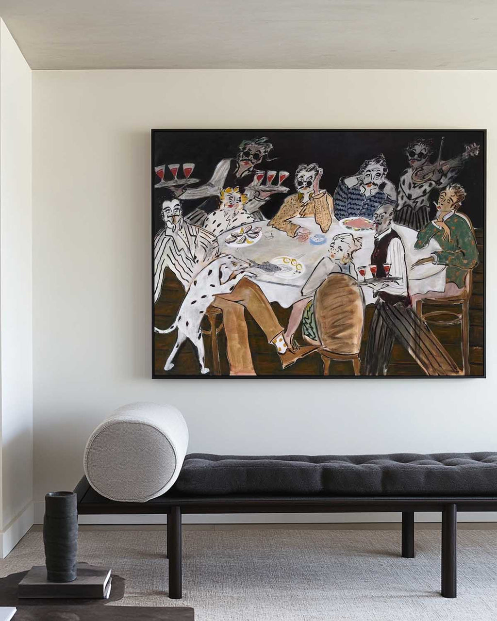 Black Party Wall Art #ABAH215