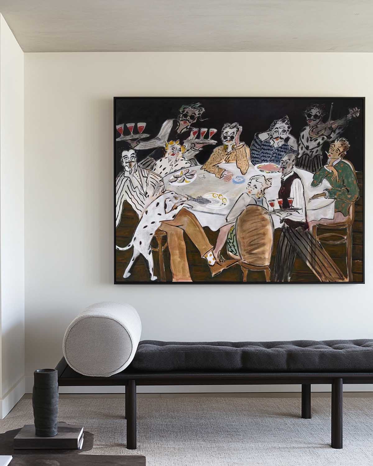 Black Party Wall Art #ABAH215