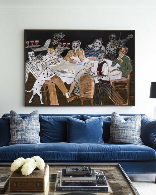 Black Party Wall Art #ABAH215