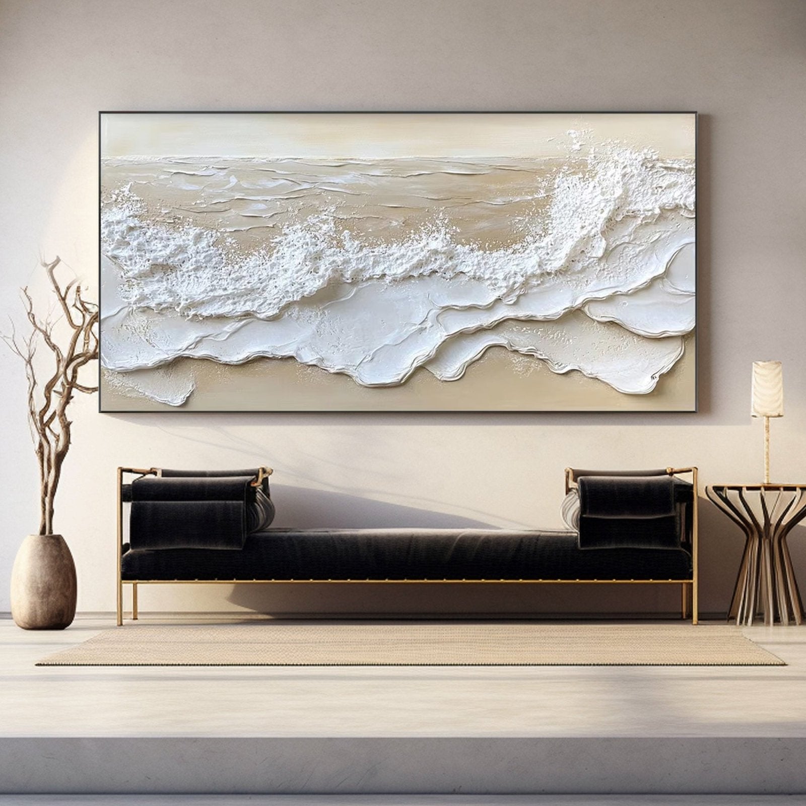 Abstract Painting "Marée Éternelle"