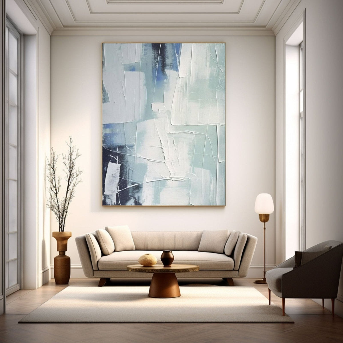 Minimalist Painting Ombre contemporary artwork