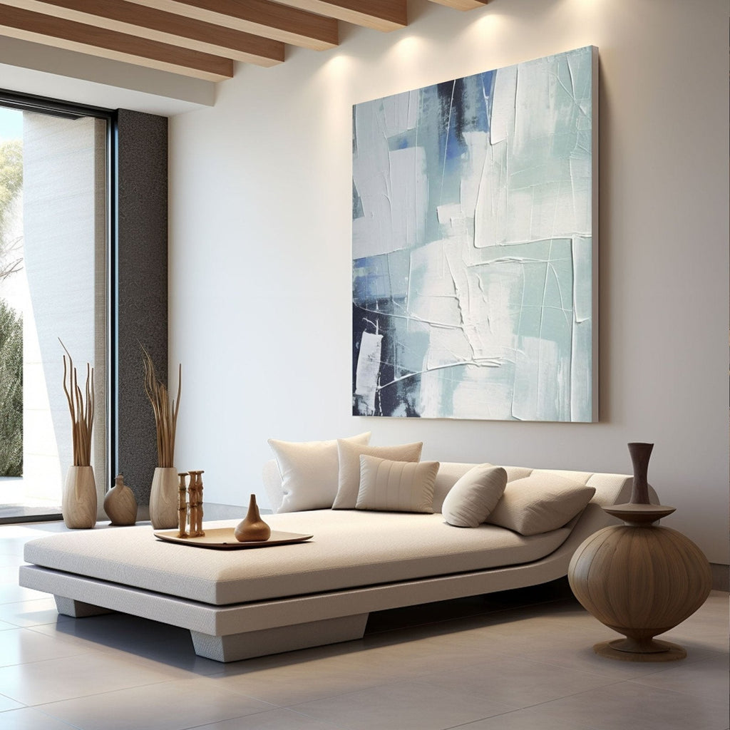 Minimalist Painting Ombre modern wall art I