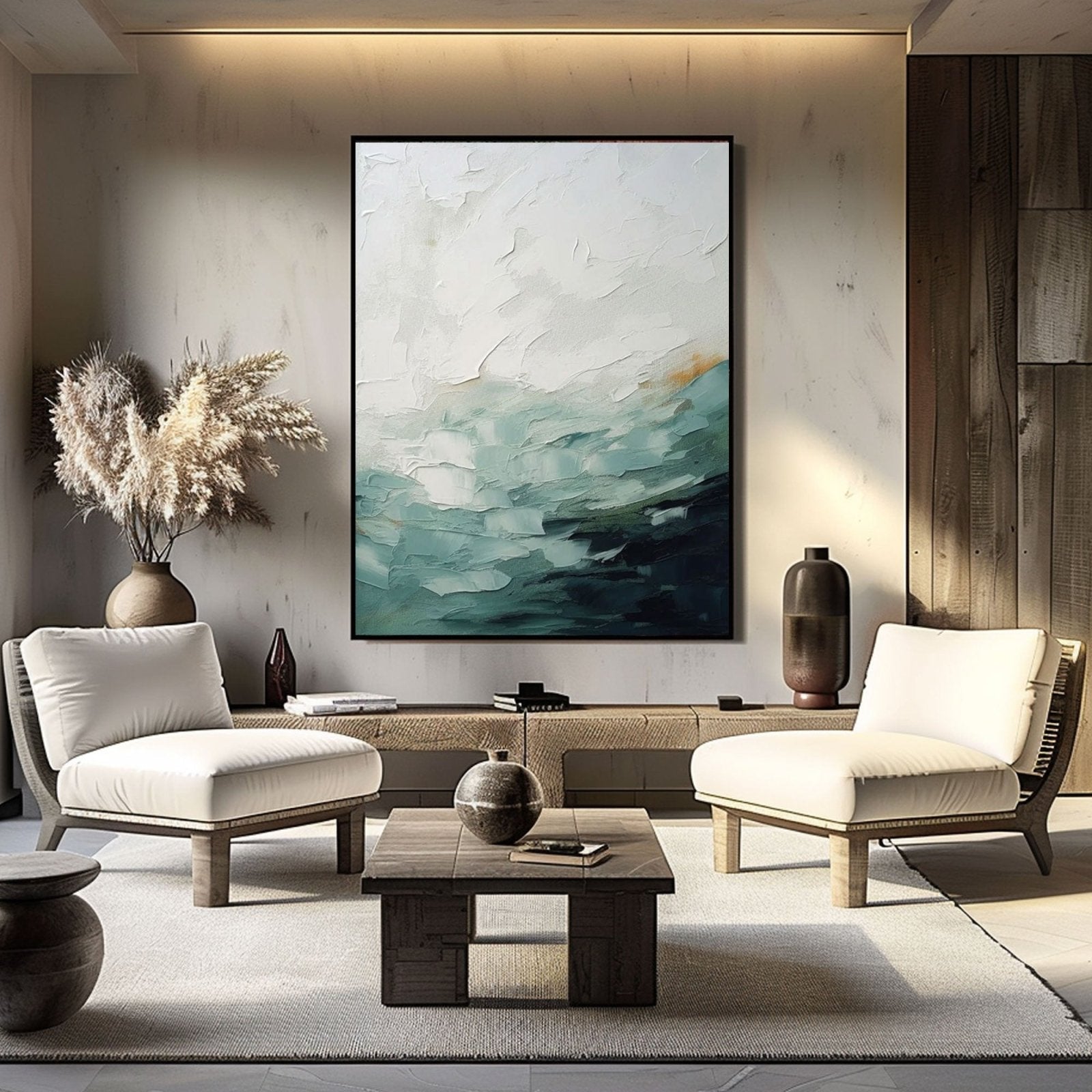 Minimalist Painting "Temps"