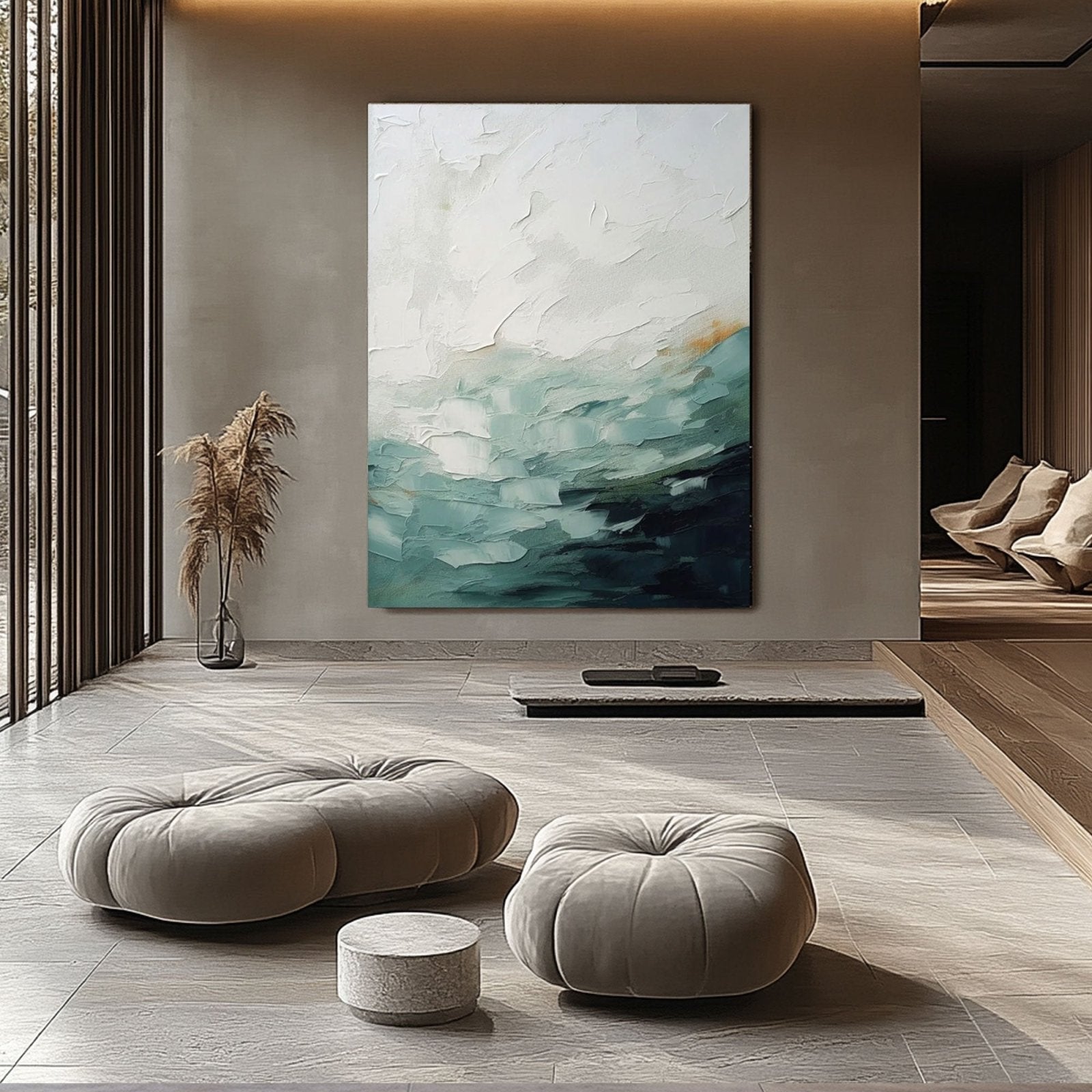 Minimalist Painting "Temps"