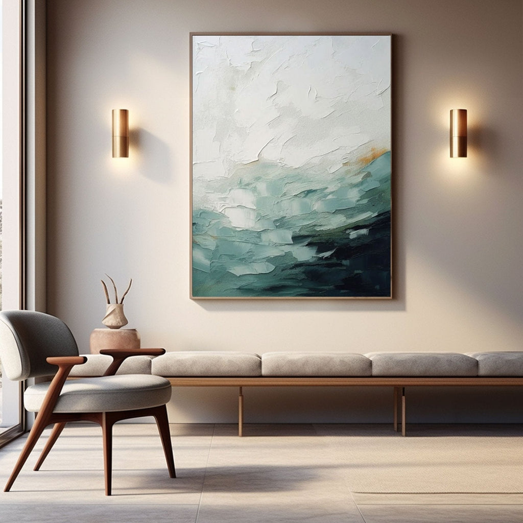 Minimalist Painting "Temps"