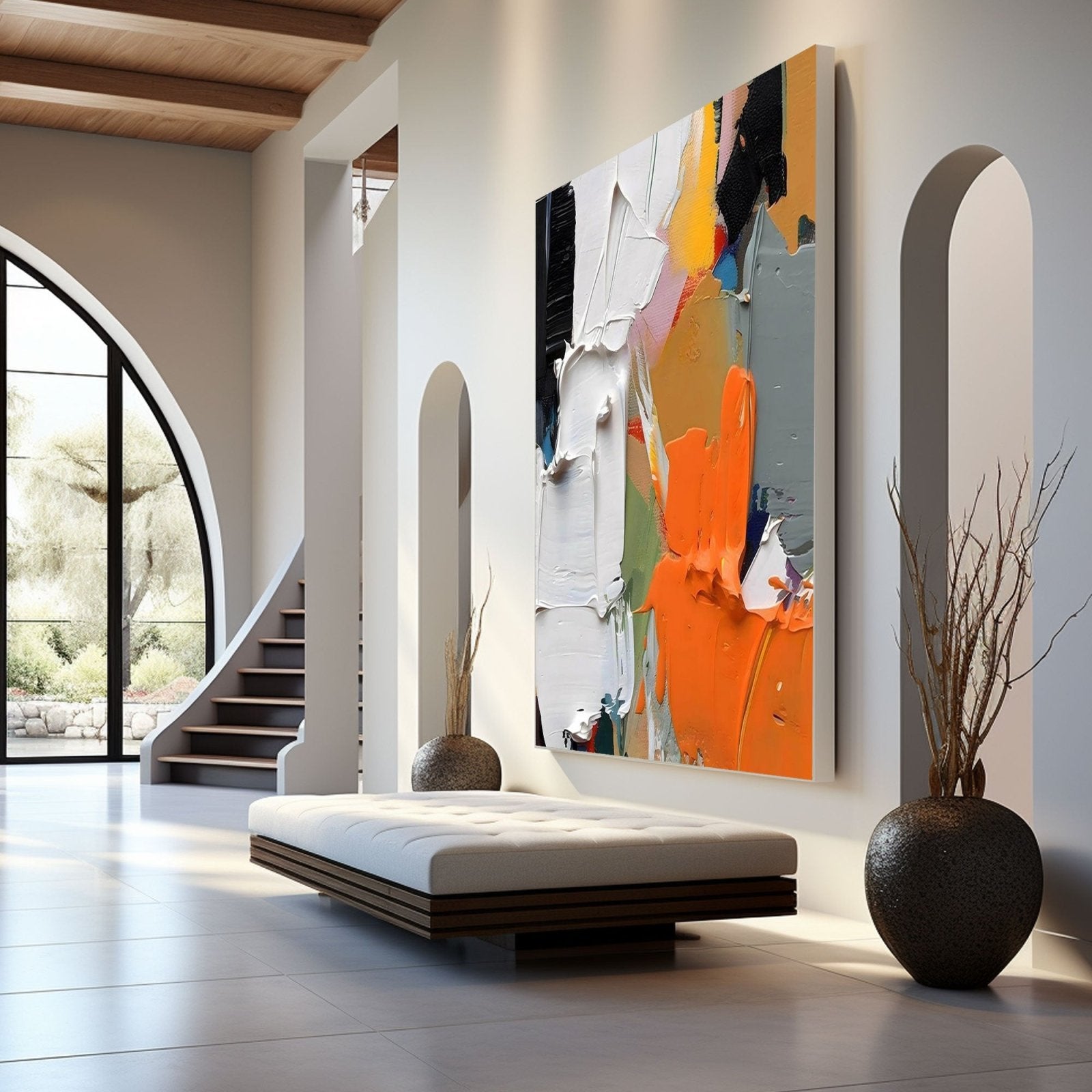 Abstract Painting "Forme"