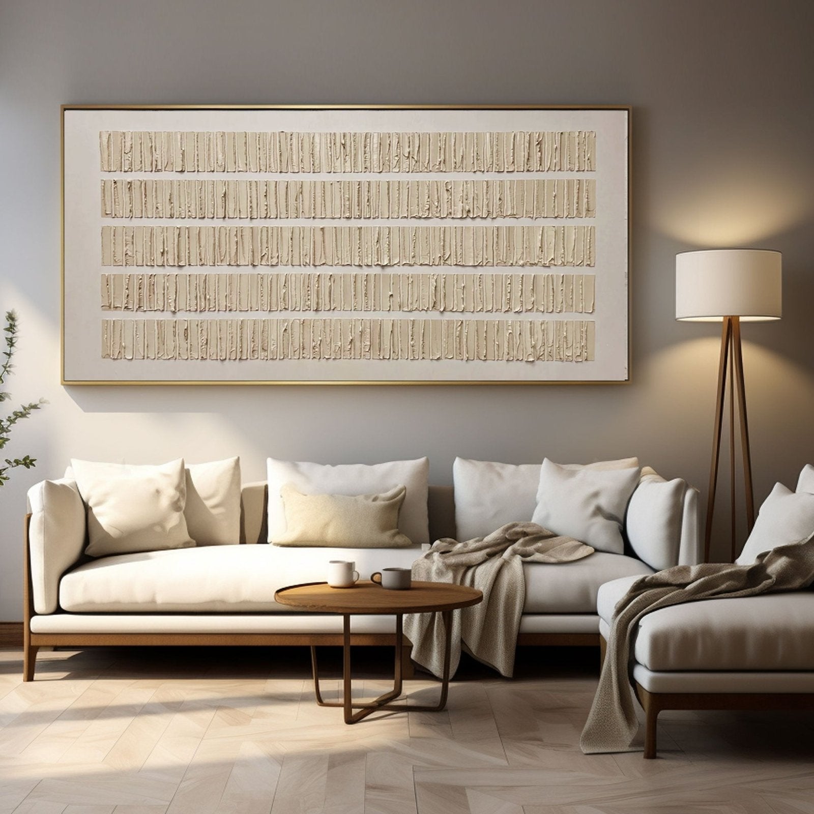 Abstract Painting "Rhythm"