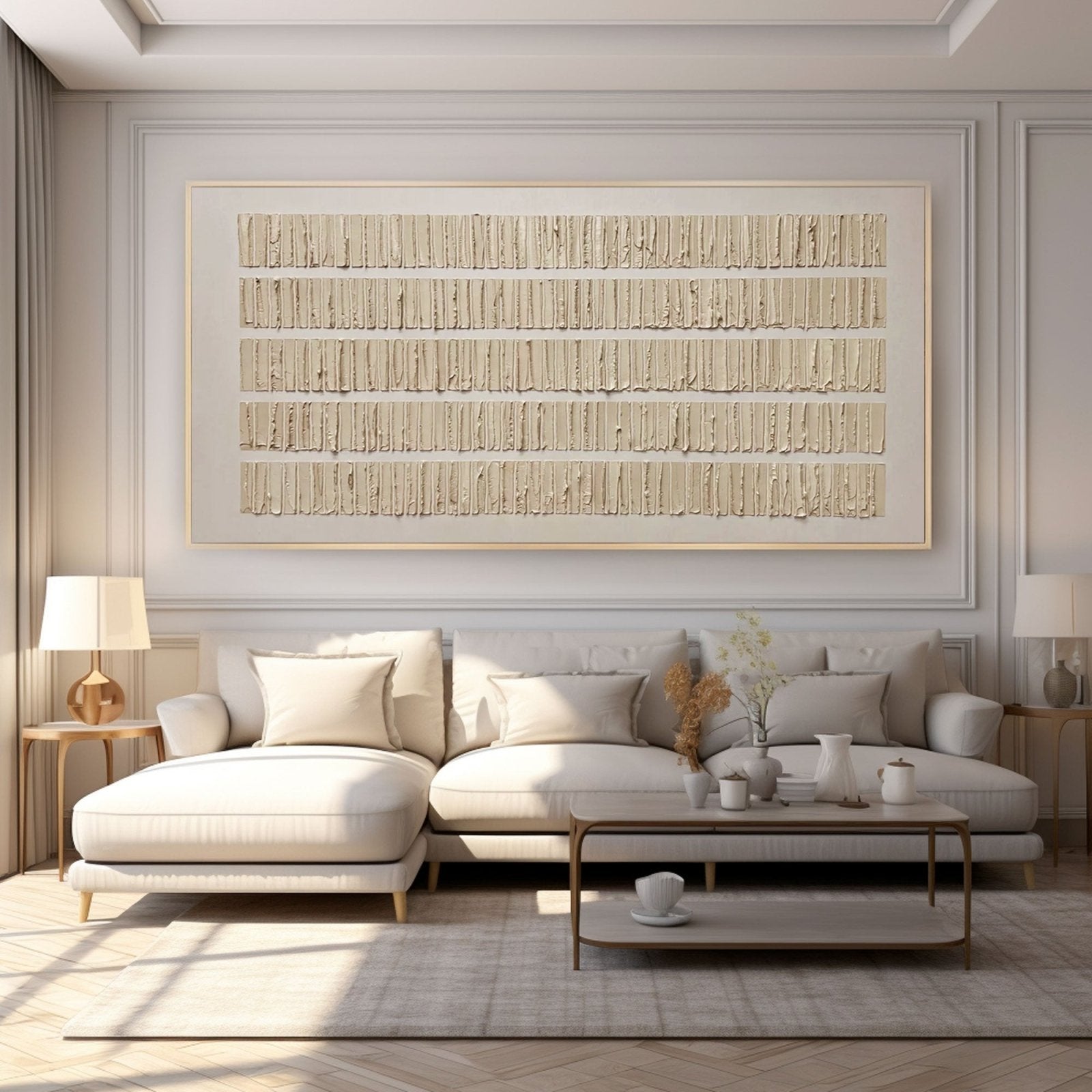 Abstract Painting "Rhythm"