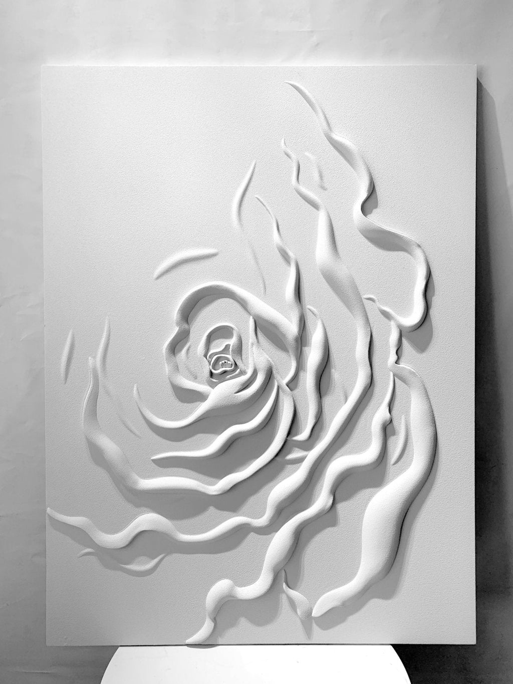 Plaster Painting "Eternal Blossom"