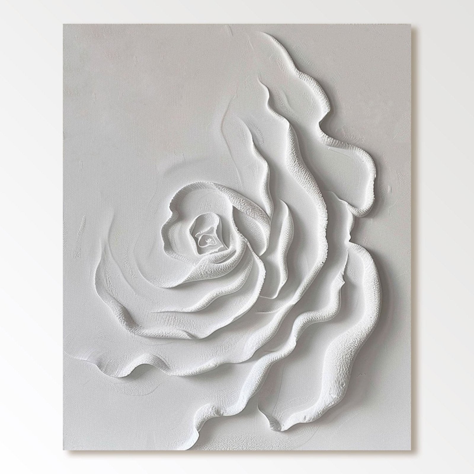 Plaster Painting "Eternal Blossom"