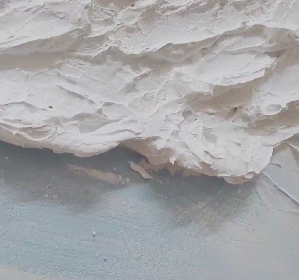 Plaster Textured Painting "Surge"