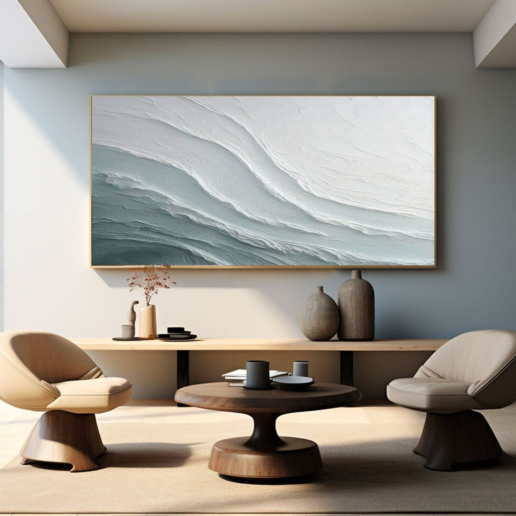 Abstract Painting "Bleu"