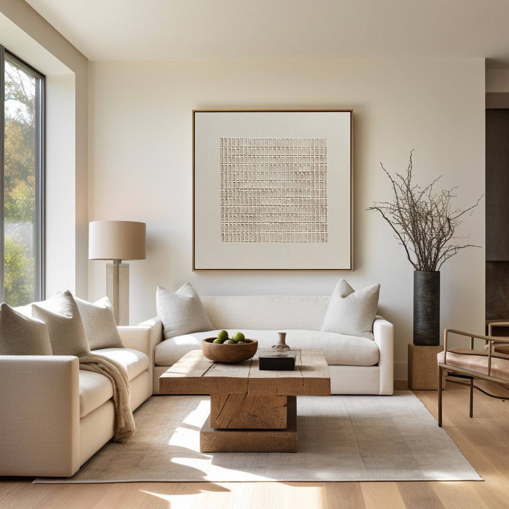 Wabi-sabi Minimalist Painting #ABAS194