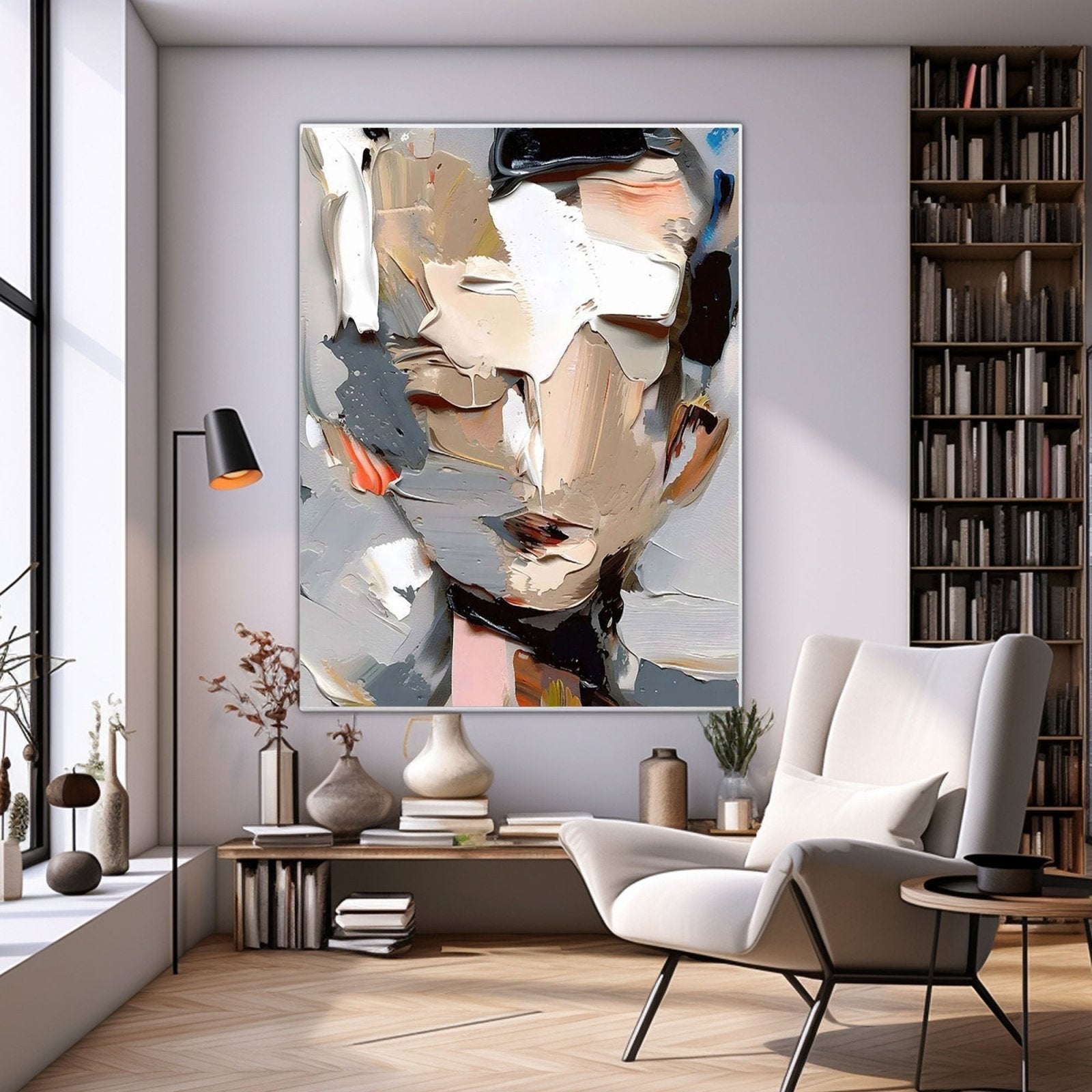 Abstract Painting "Vif"