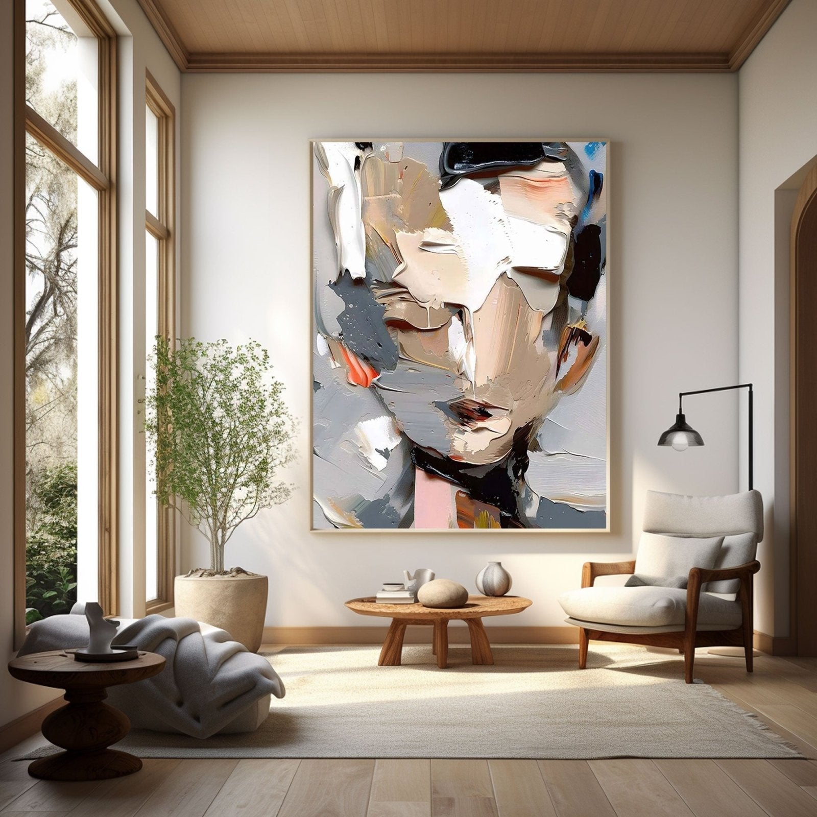 Abstract Painting "Vif"